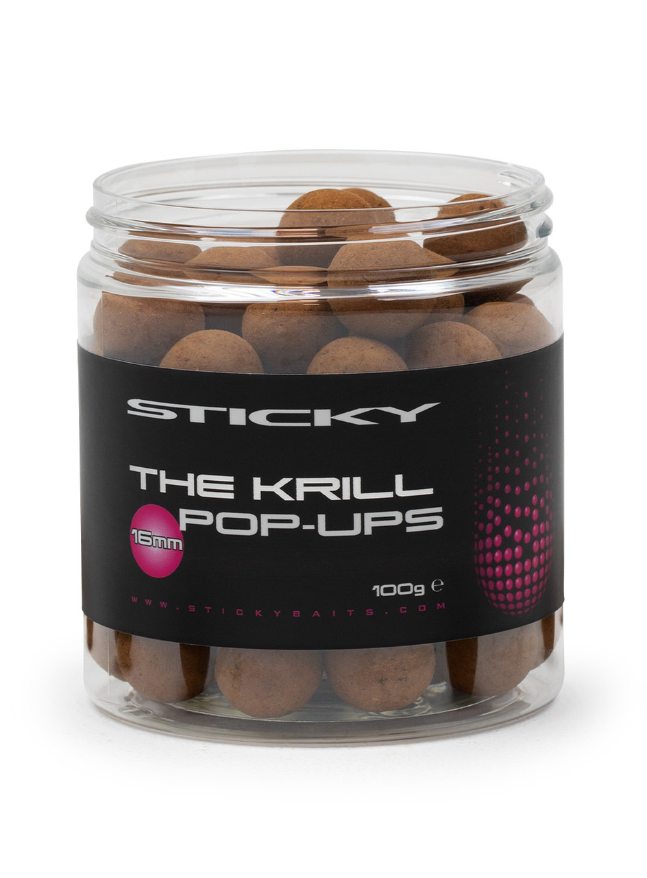 Поп ап-бойли Sticky baits THE KRILL POP — UPS 12 mm
