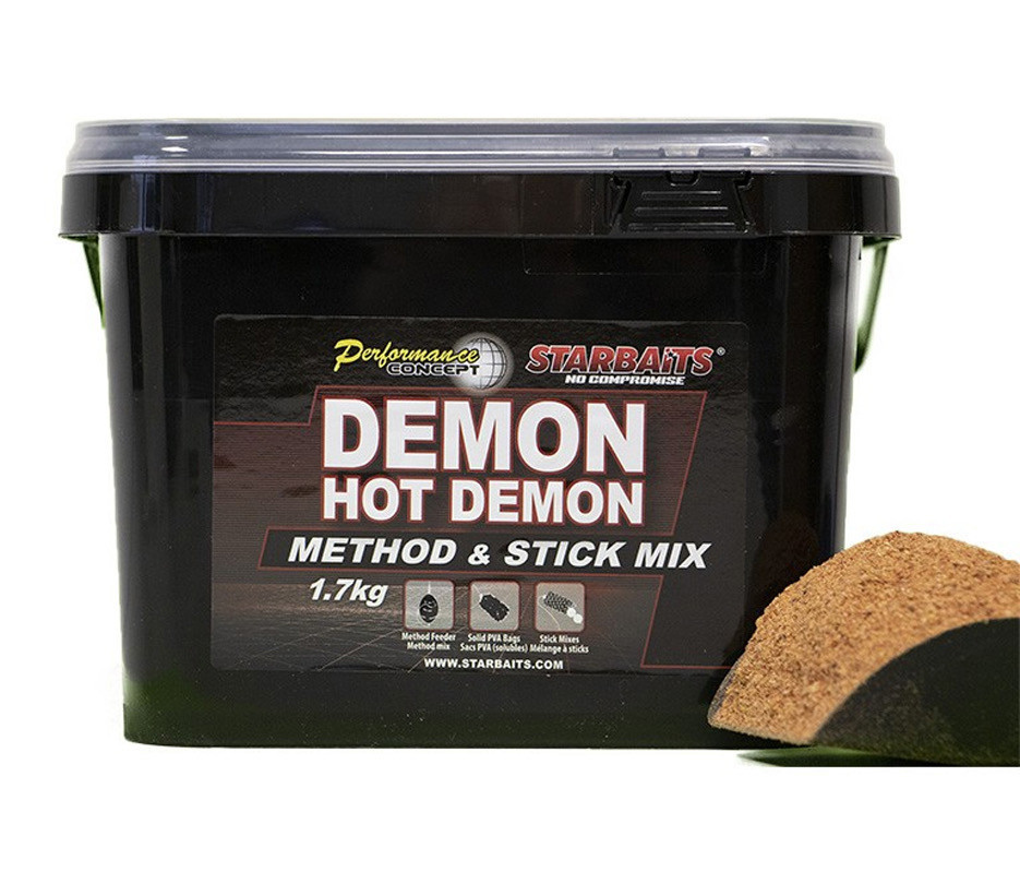 Стік мікс Starbaits Demon Hot Demon Method & Stick Mix, 1.7kg