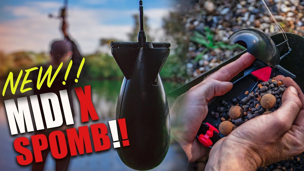 Ракета для прикорму Spomb Midi X Black
