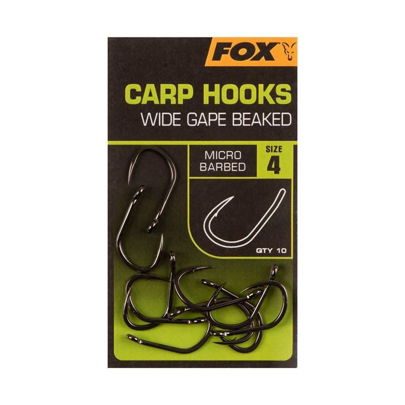 Короповий гачок Fox Carp Hooks Wide Gape, Size 6