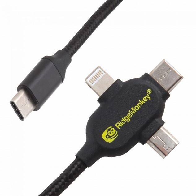 Кабель для заряджання Ridge Monkey Vault USB-A to Multi Out Cable 2 метри