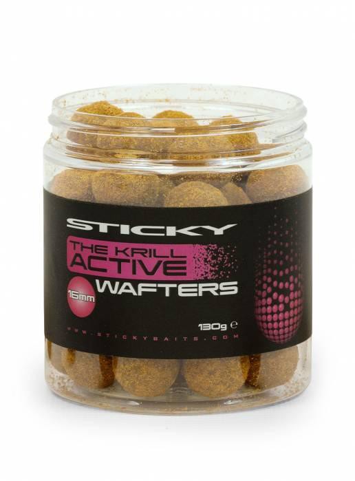 Бойли вафтерси Sticky Baits Krill Active Wafters 20 mm