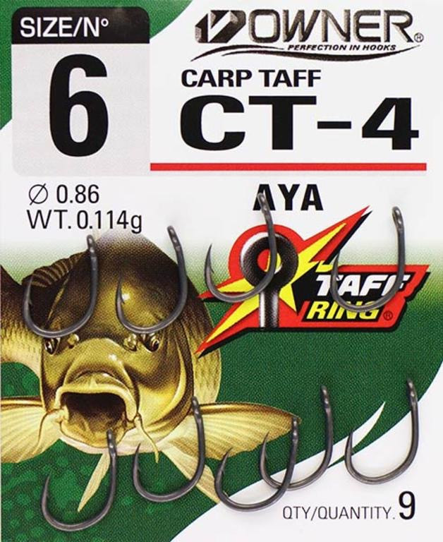 Гачки Owner Carp Taff CT4 No6