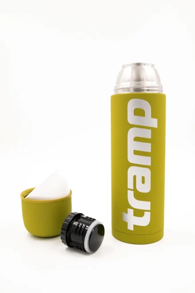 Термос Tramp Soft Touch 1.2 л жовтогарячий