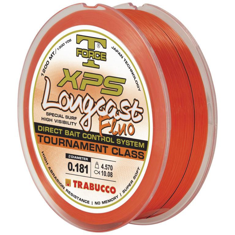 Волосінь Trabucco T-Force XPS LongCast Fluo 1200 м 0,181 мм 4,57кг