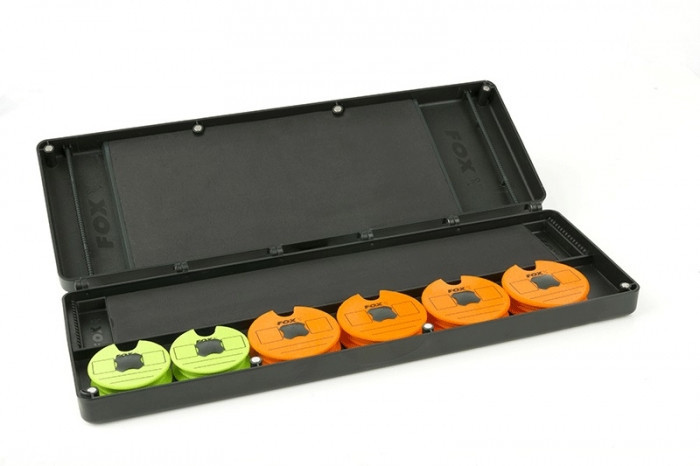 Поводочница Fox F-box Disc and Rig Box System inc Pins and Discs Large