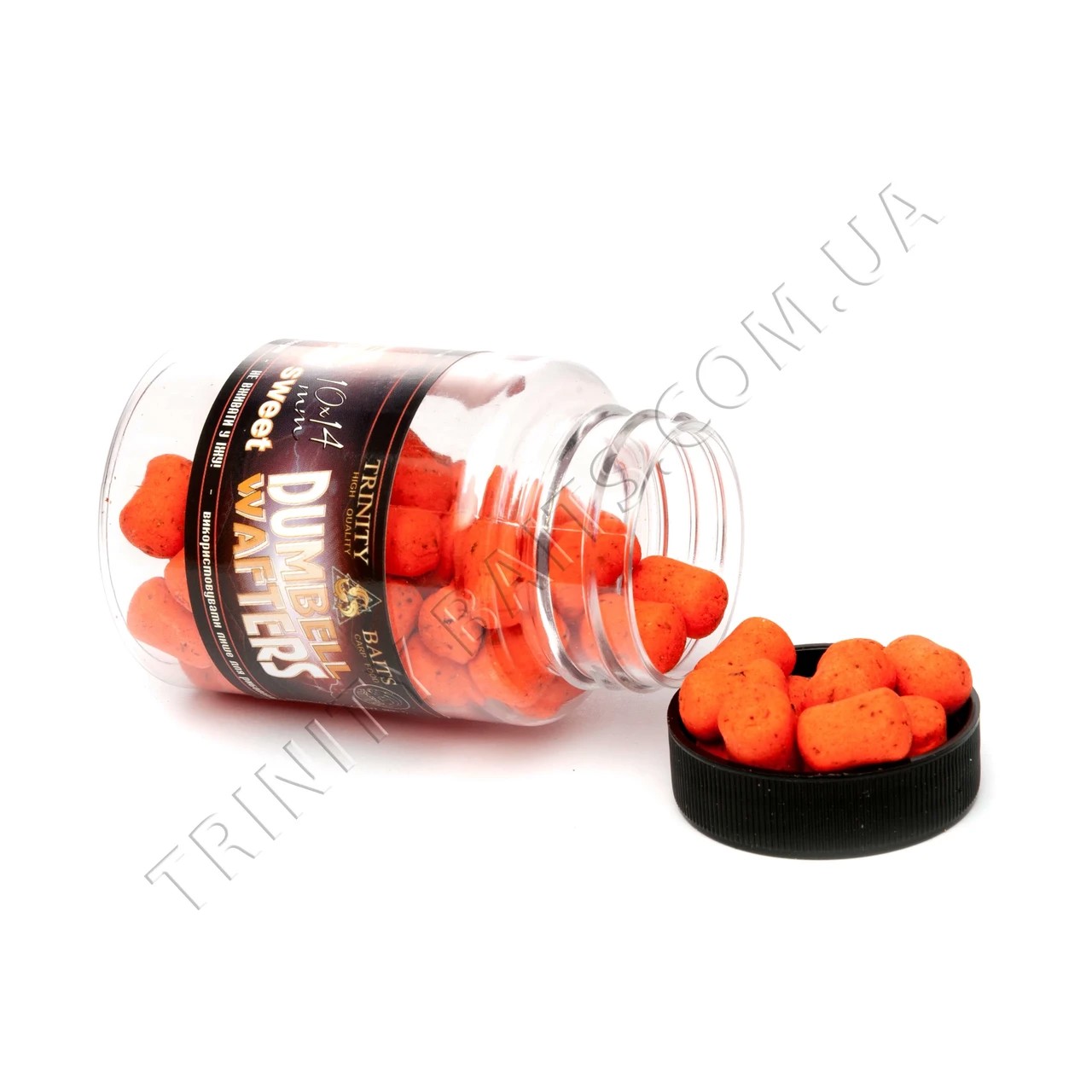 Вафтери-дамбелси Trinity Baits Sweet Line Ultra Citrus-Squid 8х12 мм