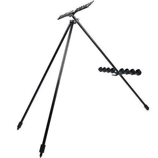 Підставка для запасних вудлищ Meccanica Vadese Tripod Mico 4/6/8 Rod Black