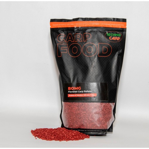 Пеллетс Технокарп Flavored Carp Pellets Bomg 6 mm 1kg