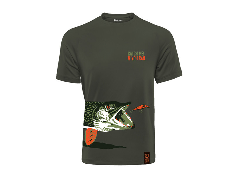 Футболка Delphin T-shirt Catch me! PIKE XXXXL
