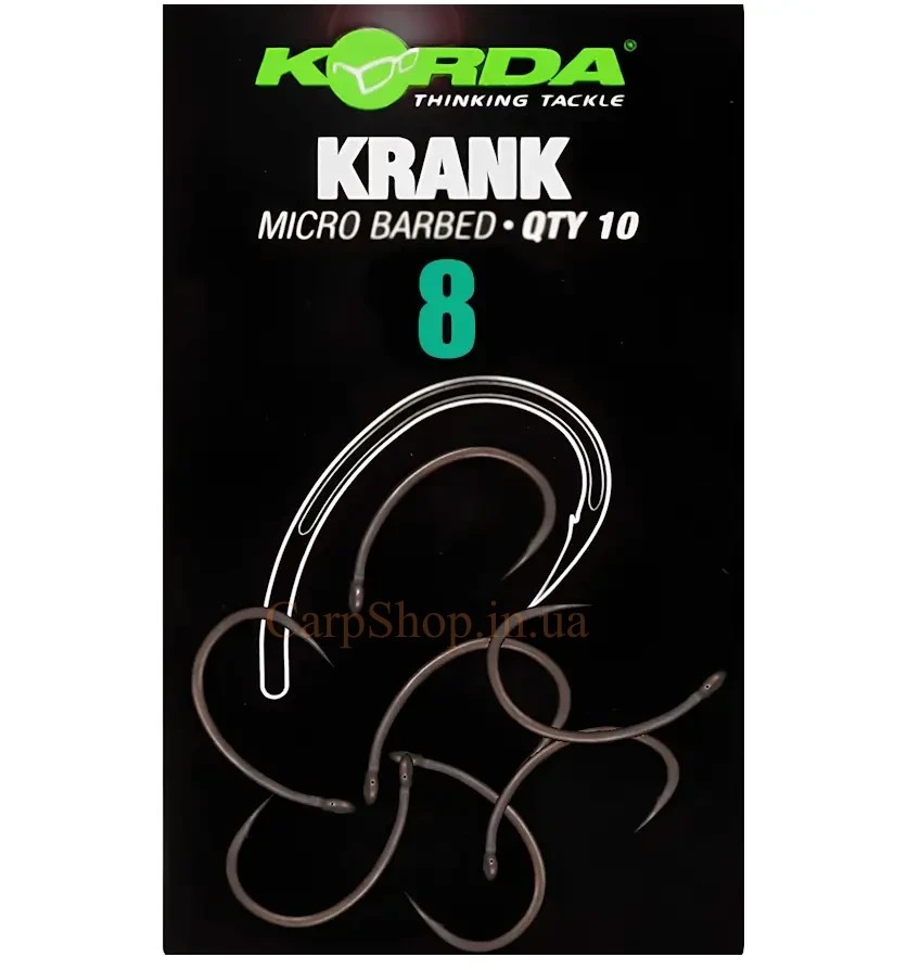Коропові крючки, Гачки Korda Krank 8