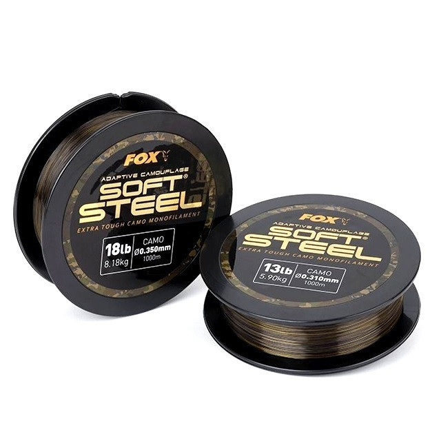 Леска Fox Adaptive Camouflage Soft Steel 0.31-0,41 0.41