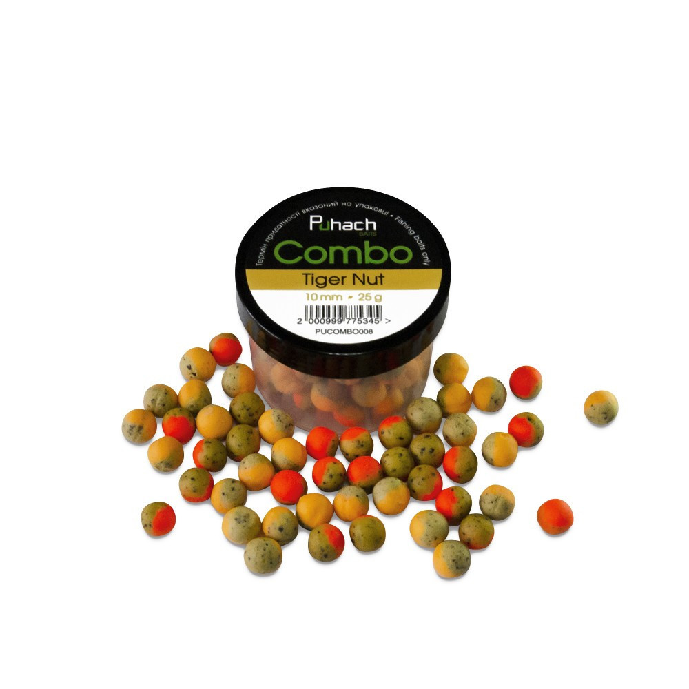 Вафтерси Puhach Baits Combo 10 mm Tiger Nut (Тигровий горіх)