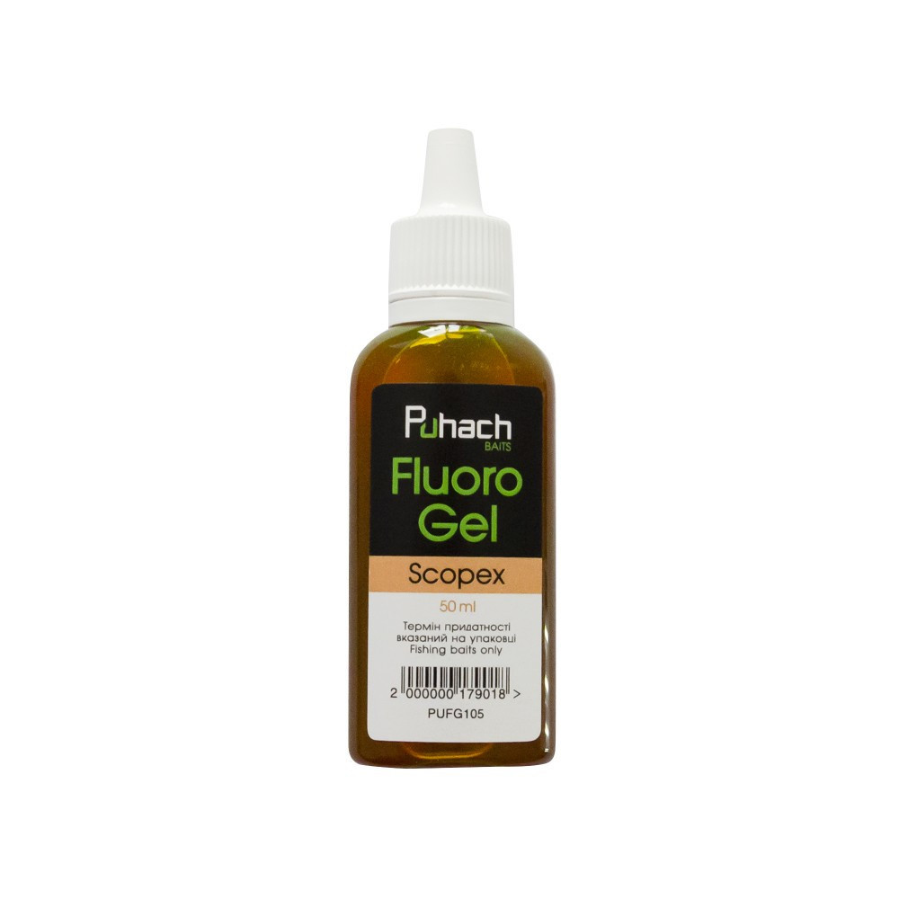Флюро гель Puhach Baits Fluoro Gel 50 ml Scopex (Вершкове печиво)