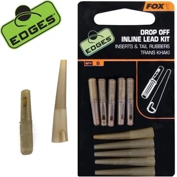 Набір для ін-лайн оснастки з грузилом, що скидається Fox Edges Drop of Inline Lead Kit