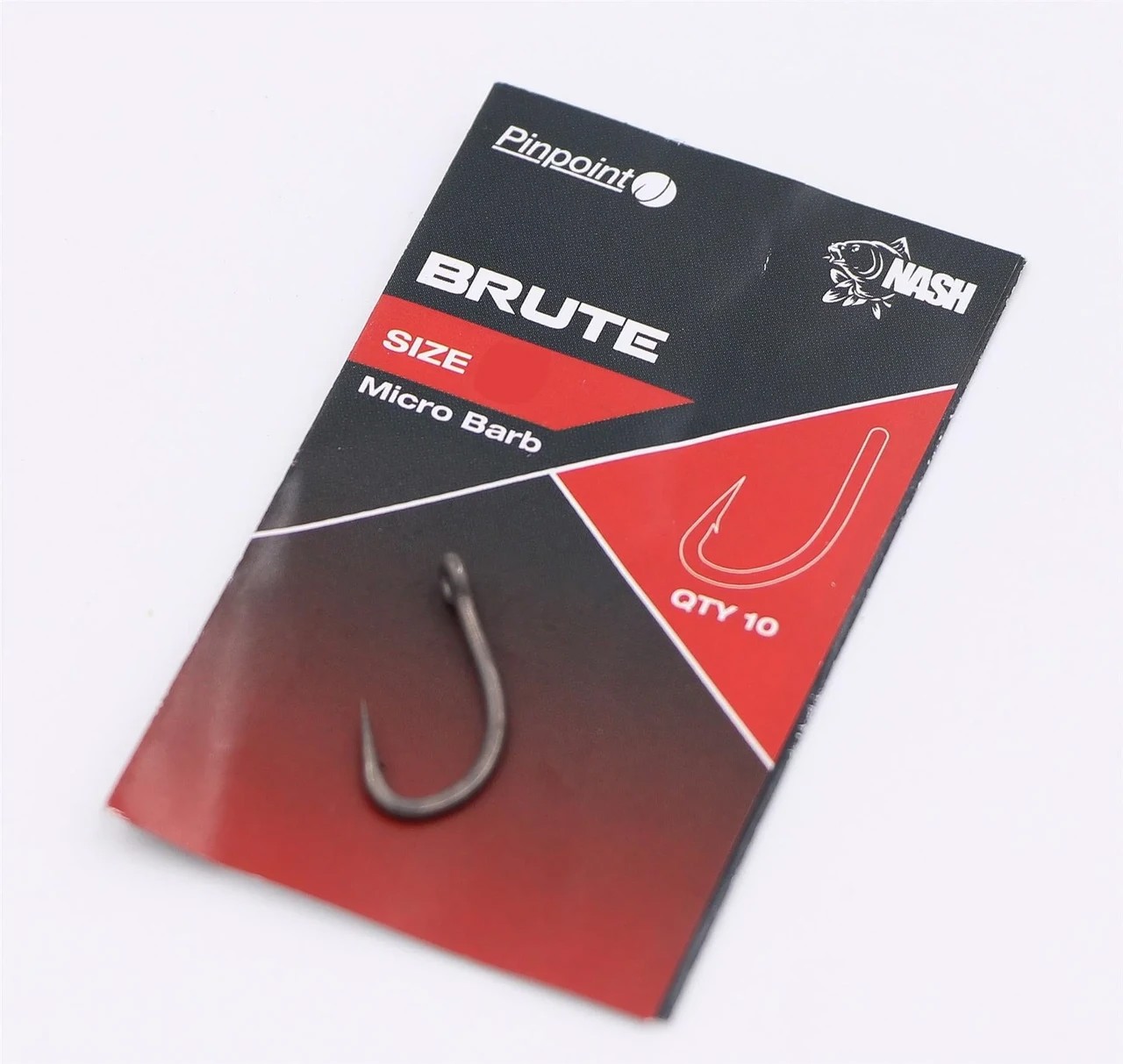 Гачки коропові Nash Pinpoint Brute Hooks Micro Barbed