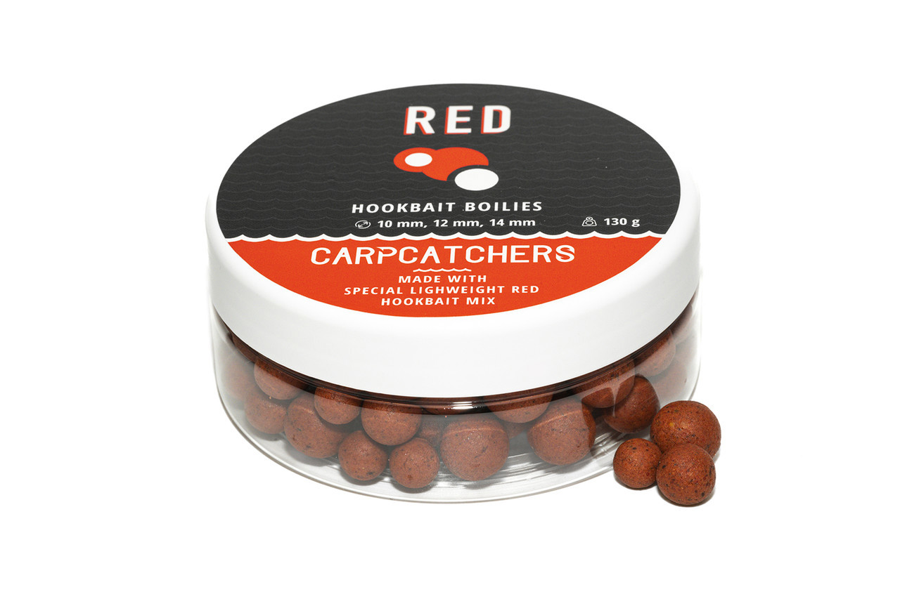 Бойли насадочні варені Carp Catchers RED  10, 12, 14 та 18 мм