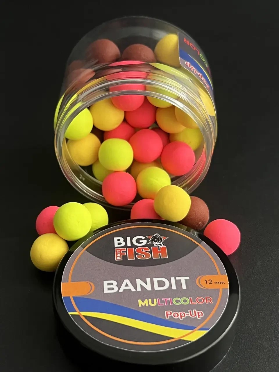 Поп ап Big Fish Pop-Up Bandit Squid Krill Мультиколор 8 mm