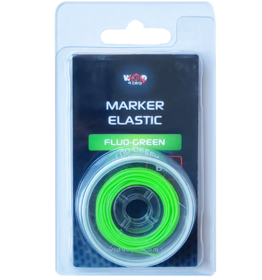 Маркерна нитка World4Carp Elastic fluo green