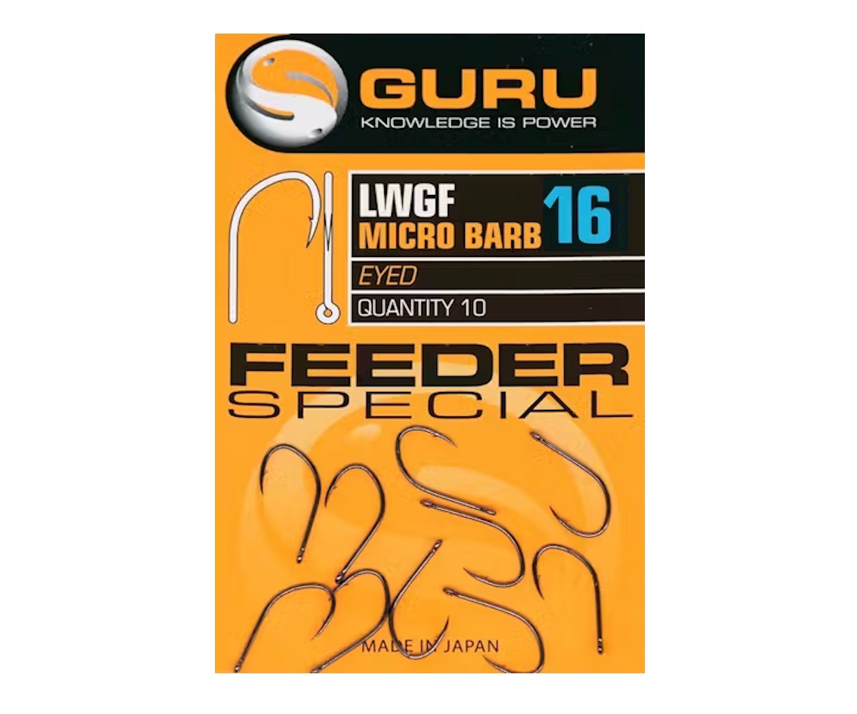 Гачки фідерні Guru LWG Feeder Special Eyed