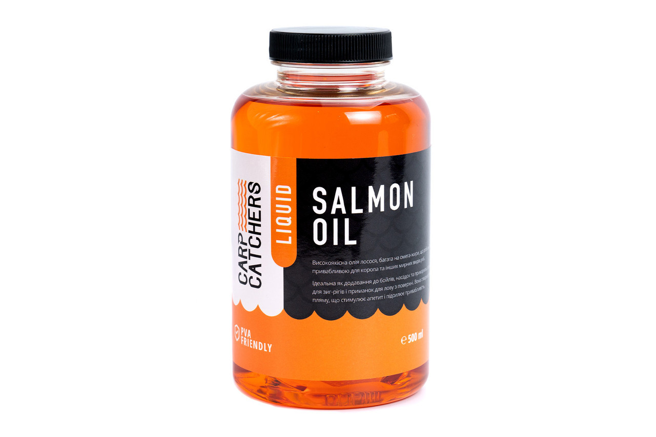 Ліквід Carp catchers SALMON OIL лососева олія 500 ml