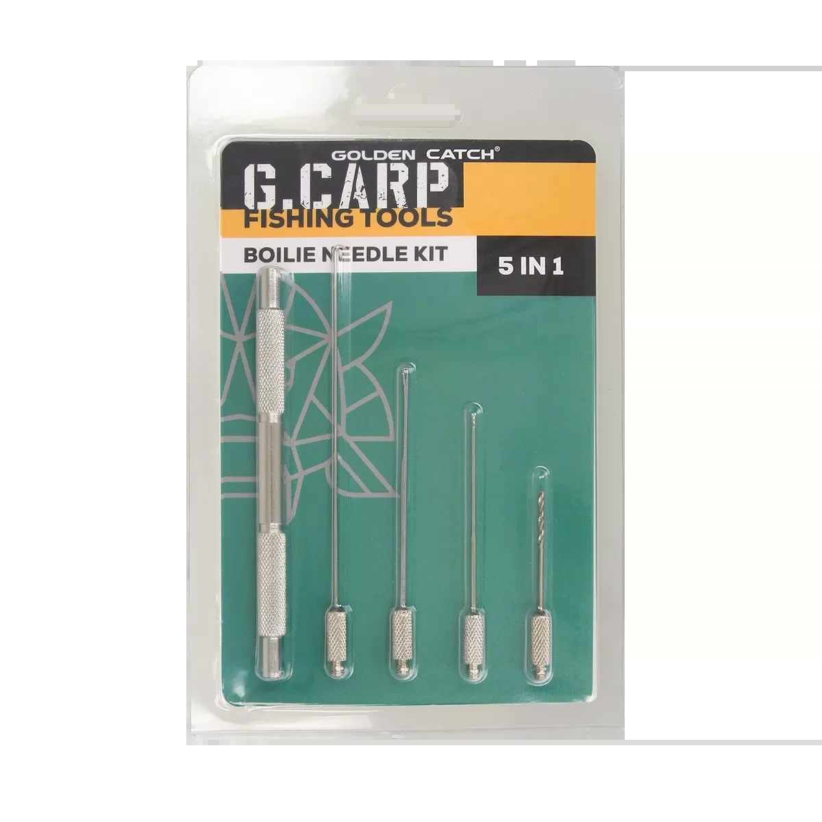 Набір інструментів Golden catsh Boilie Needle Kit 5 in 1