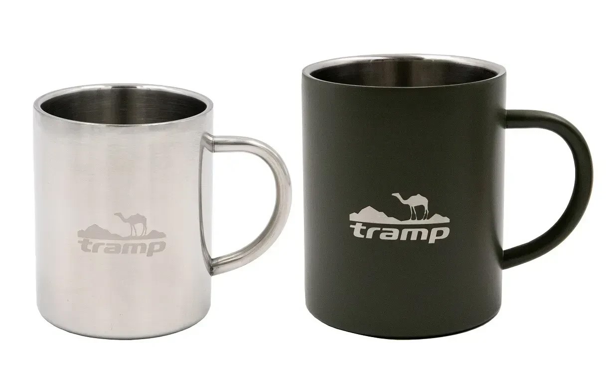 Термокружка Tramp 400 мл олива UTRC-010-olive