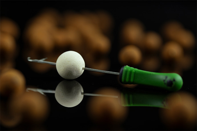 Поп ап-бойли Sticky baits THE KRILL WHITE POP — UPS 12 mm