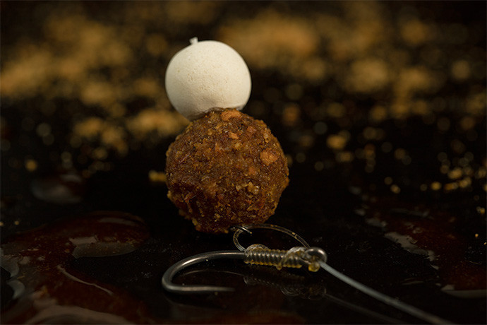 Поп ап-бойли Sticky baits THE KRILL WHITE POP — UPS 12 mm