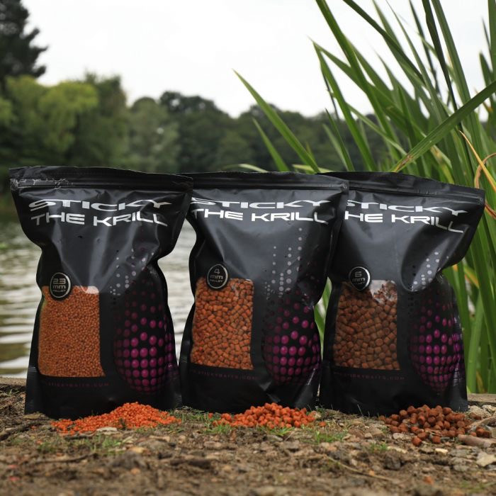 Пелети Sticky baits THE KRILL Pellets 2.3mm 0.9kg