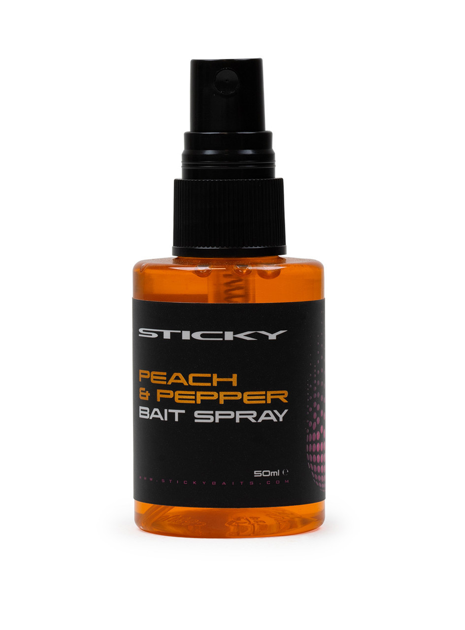 Спрей Sticky baits PEACH & PEPPER BAIT SPRAY 50ml