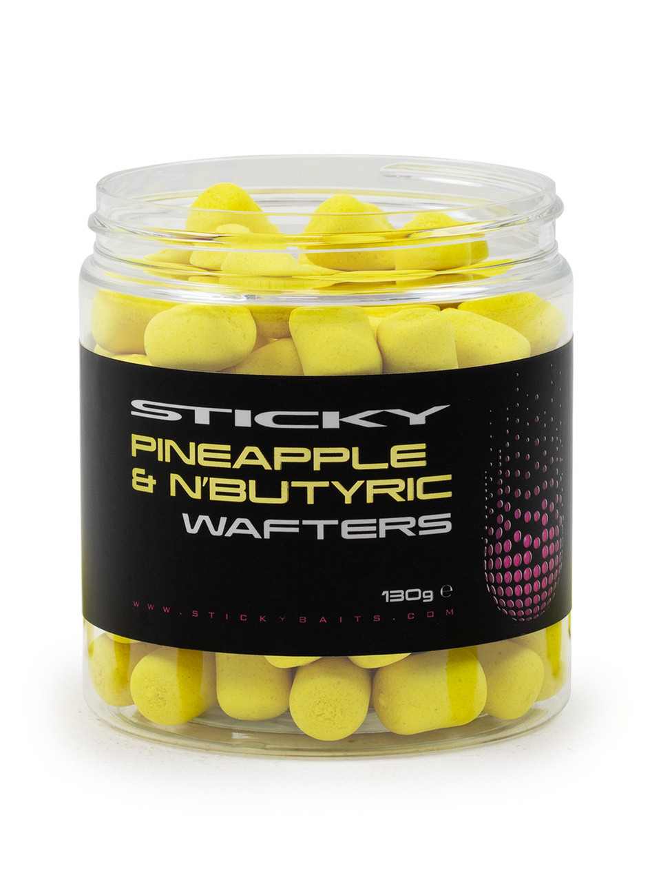 Бойли вафтерс Sticky baits PINEAPPLE & N’BUTYRIC WAFTERS 12mm