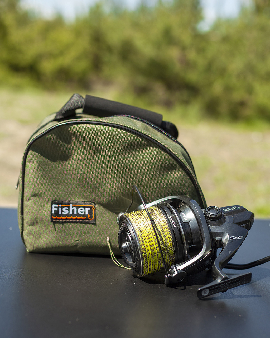 Чехол для 2х катушек, Сумка для катушек, Чехол под 2 катушки Fisher