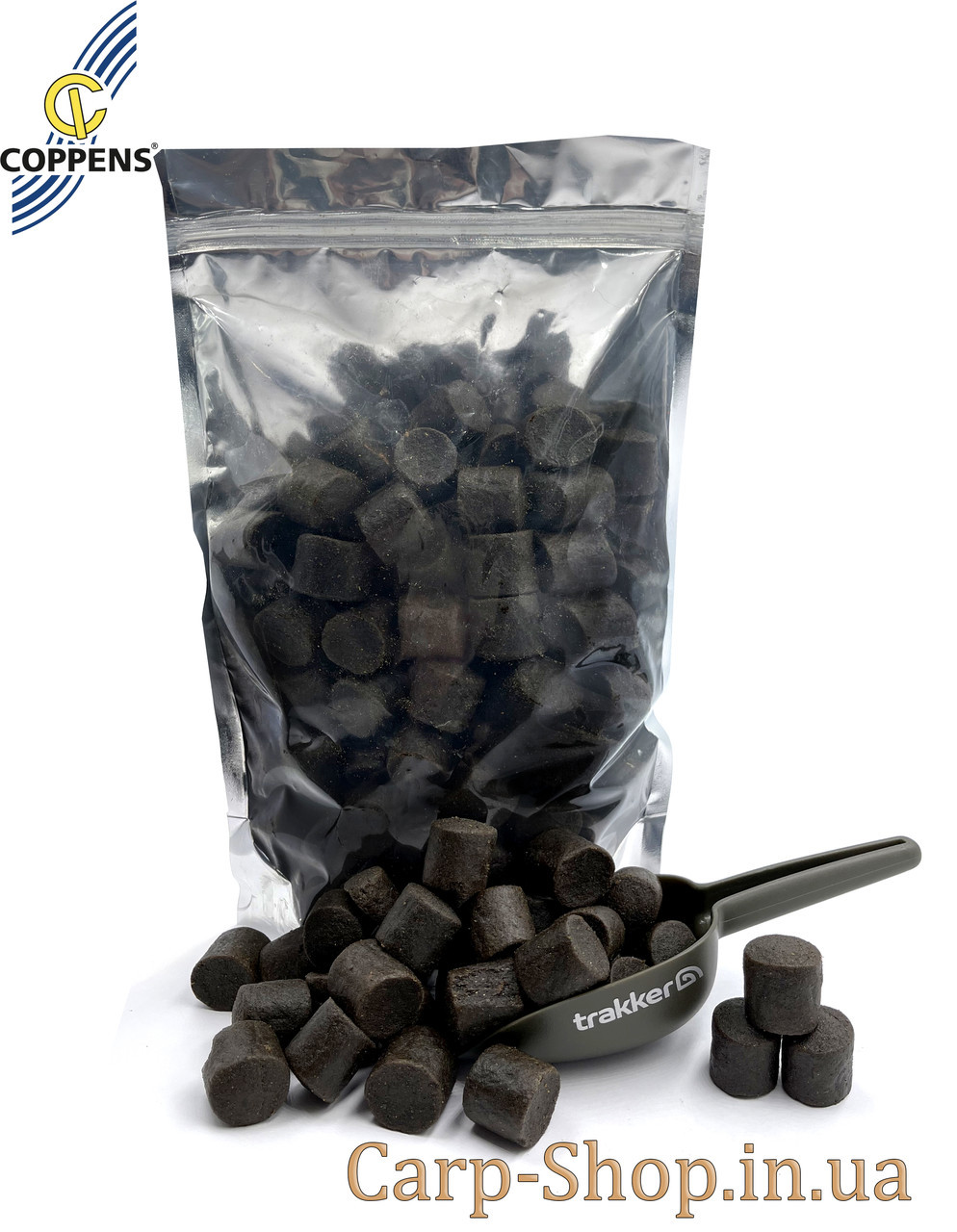 Пеллетс карповый, Pellets Coppens Black Premium Halibut (премиум класcа) 20 мм 1000 гр