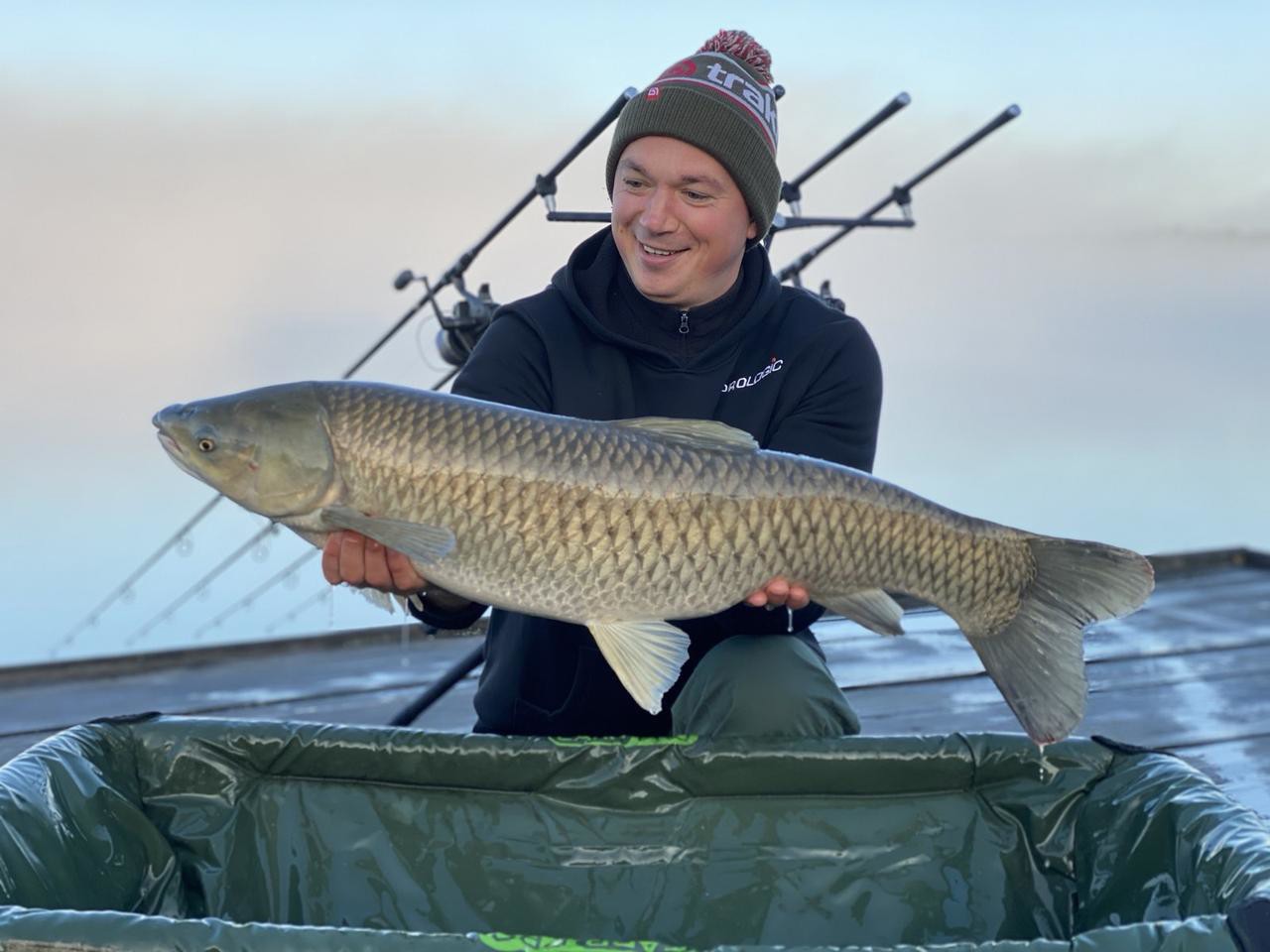 Мат короповий Carp Pro люлька з телескопічними ніжками