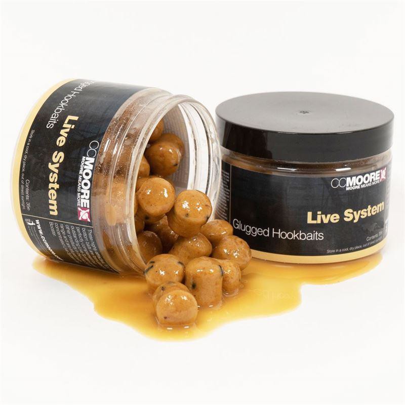 Бойли CC Moore Live System Glugged Hookbaits 10x14 mm