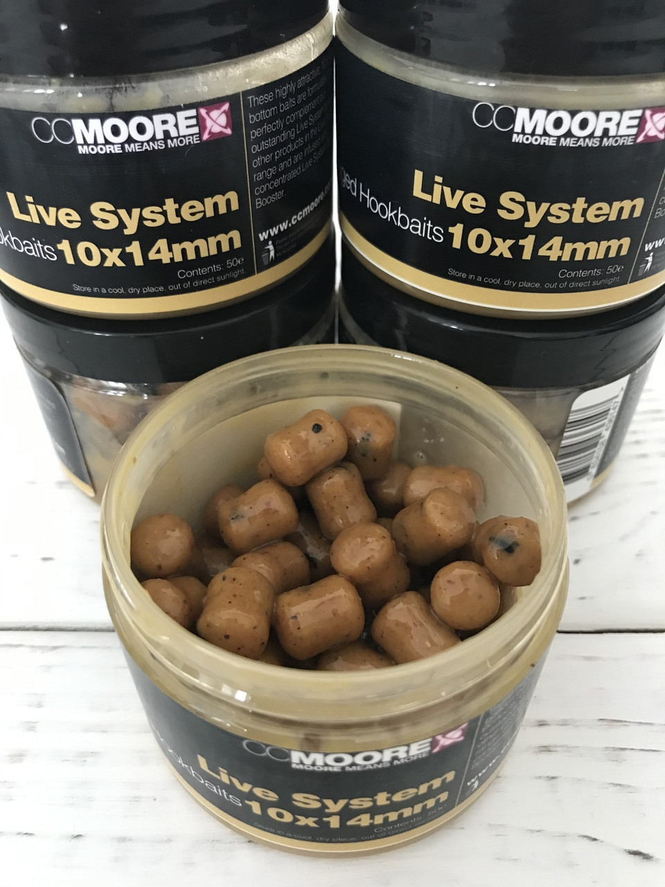 Бойли CC Moore Live System Glugged Hookbaits 10x14 mm