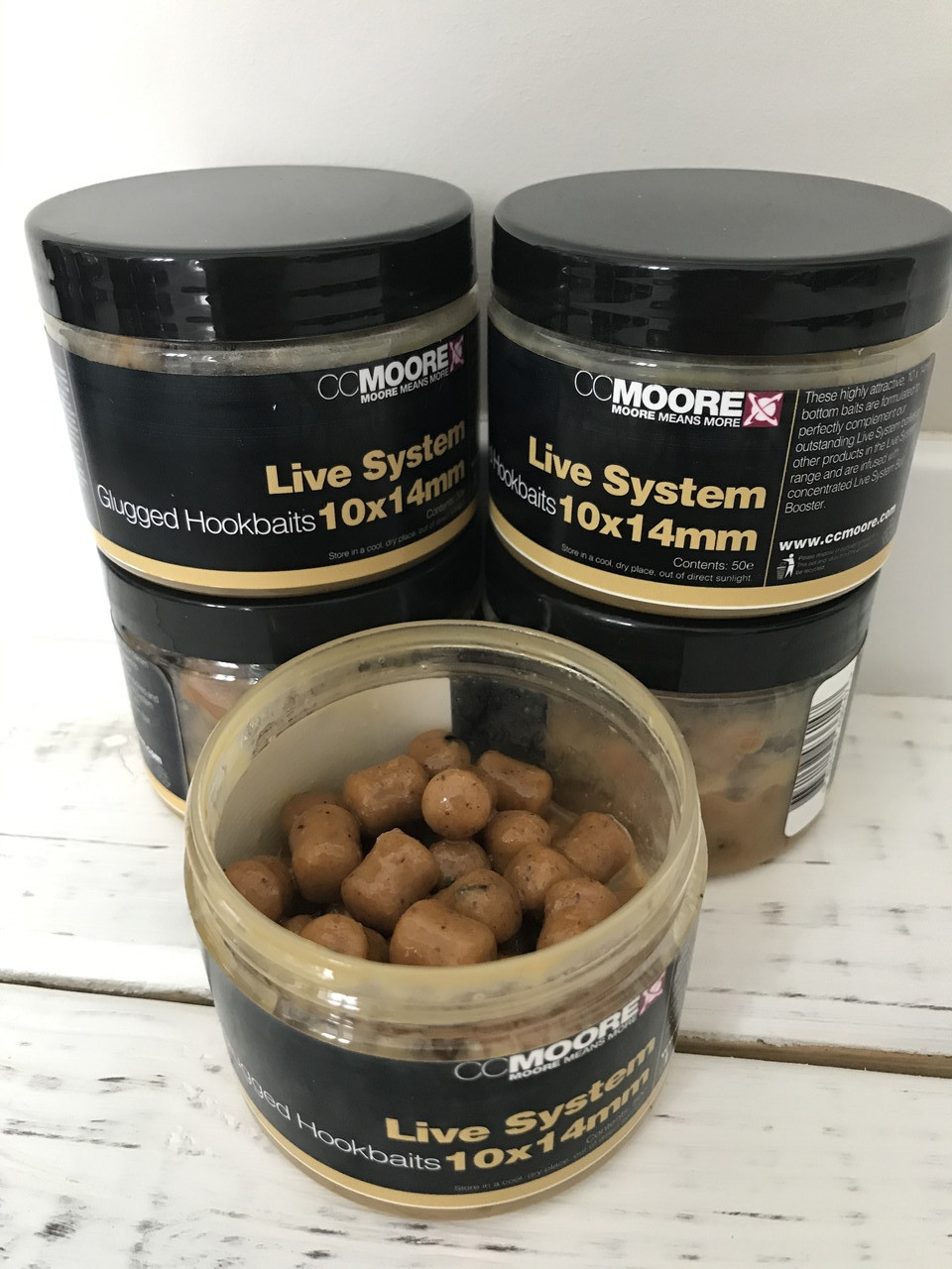 Бойли CC Moore Live System Glugged Hookbaits 10x14 mm