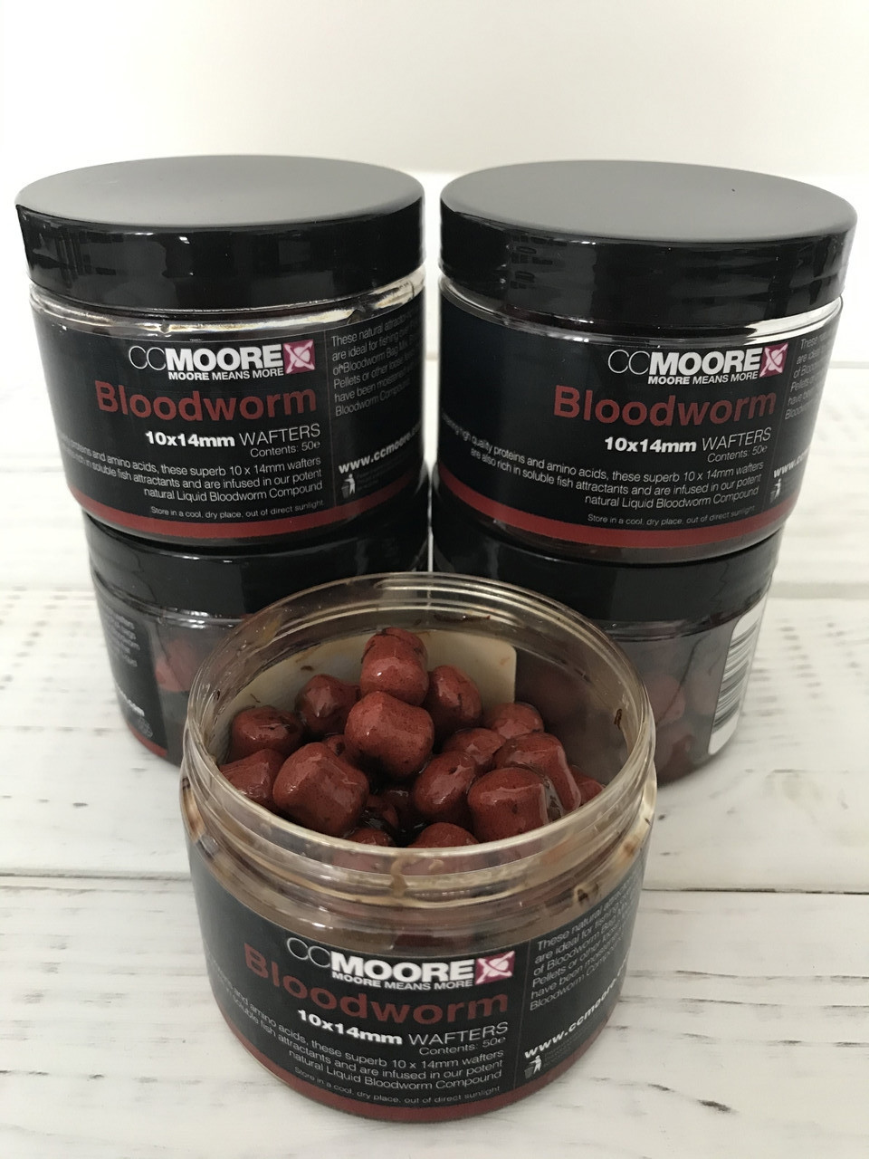 Бойли CC Moore Bloodworm Wafters 10x14mm