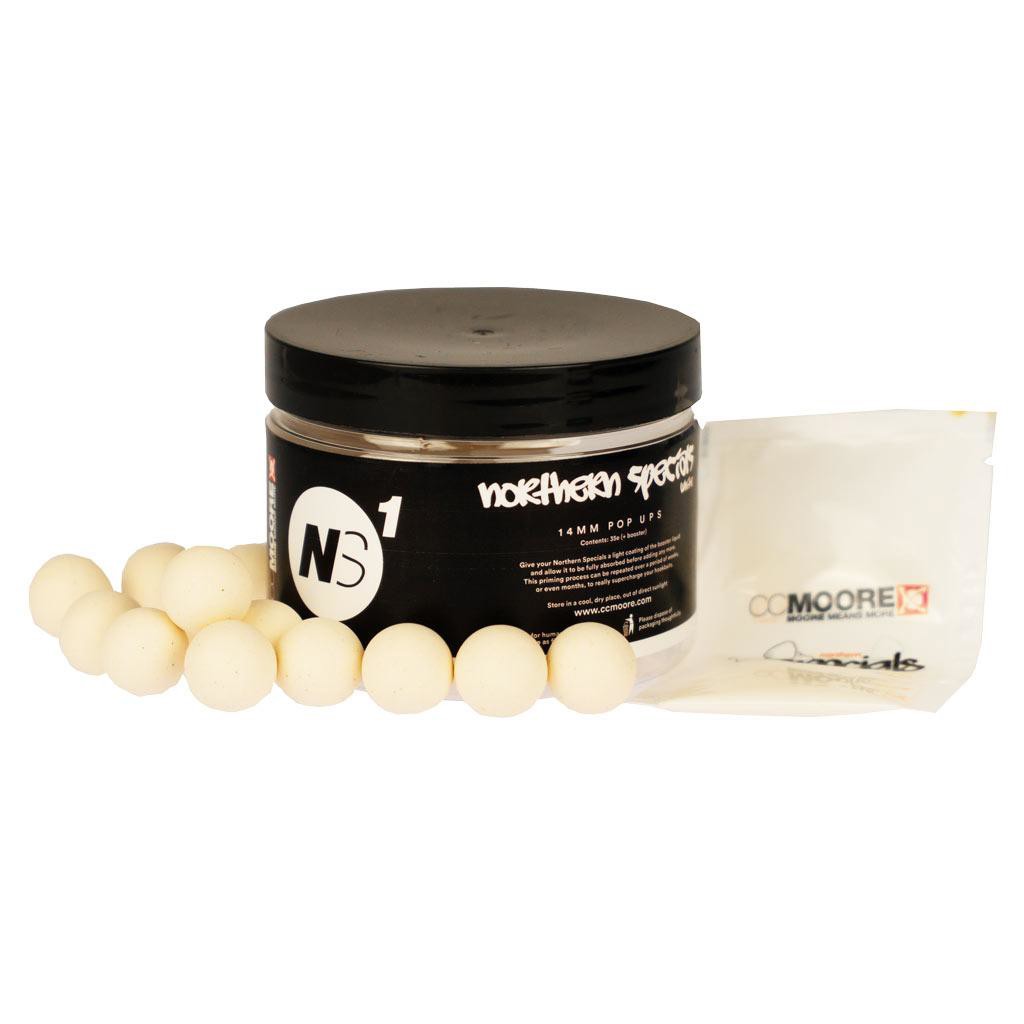 Бойли поп ап CC Moore NS1 White Pop Ups 12 mm