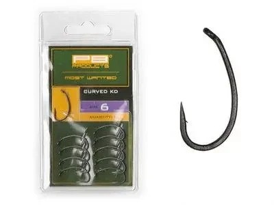 Крючки PB Products Curved KD hook №6