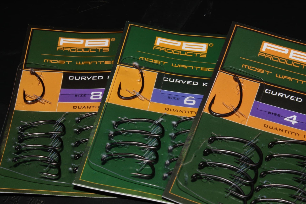 Крючки PB Products Curved KD hook №6