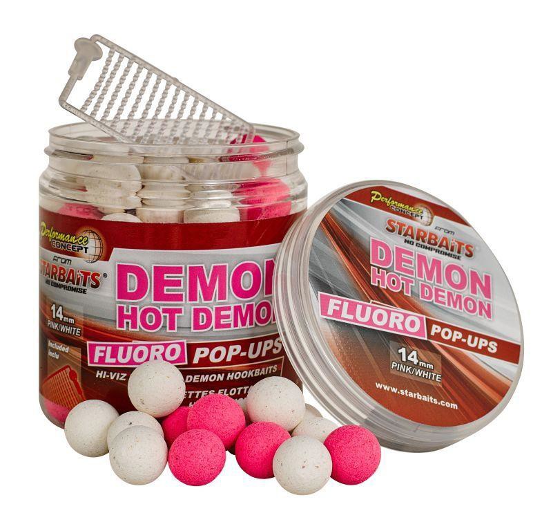 Бойли Pop-up Fluro Starbaits Demon Hot Demon 12 mm