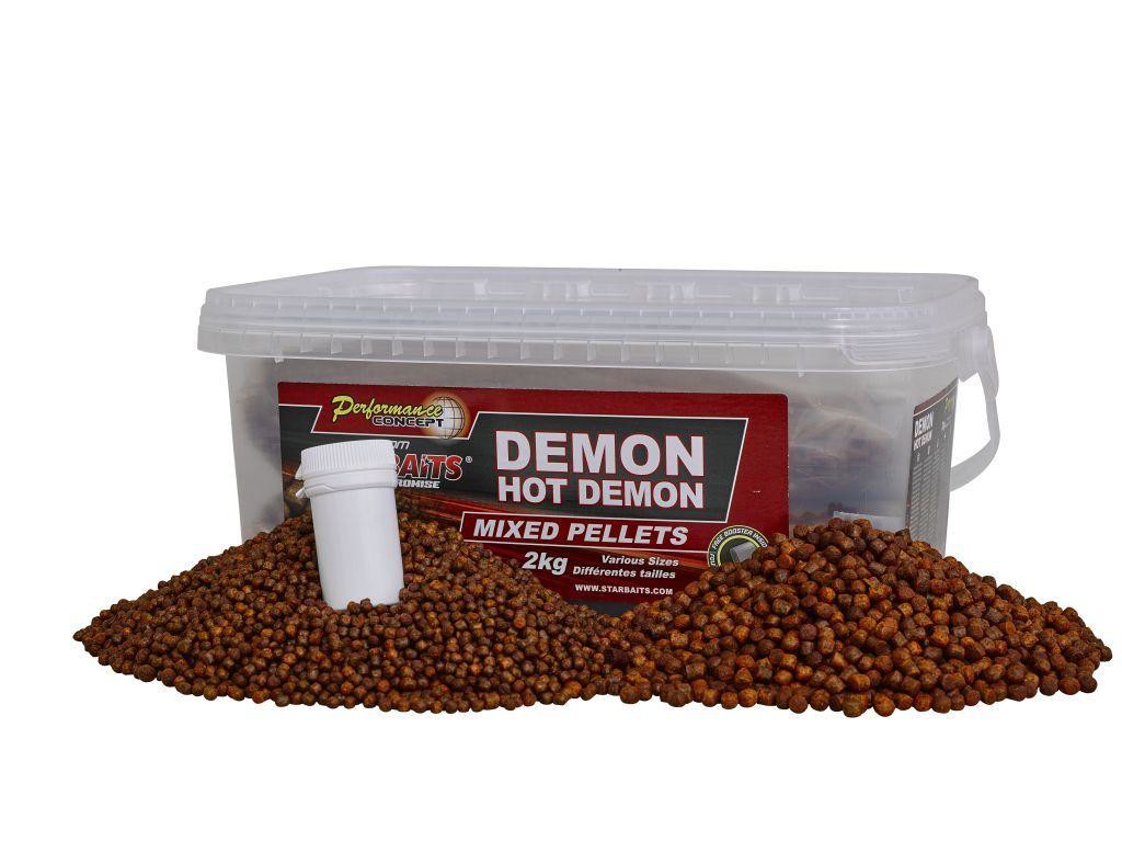 Пелетс Starbaits Demon Hot Demon Mixed Pellets 2kg