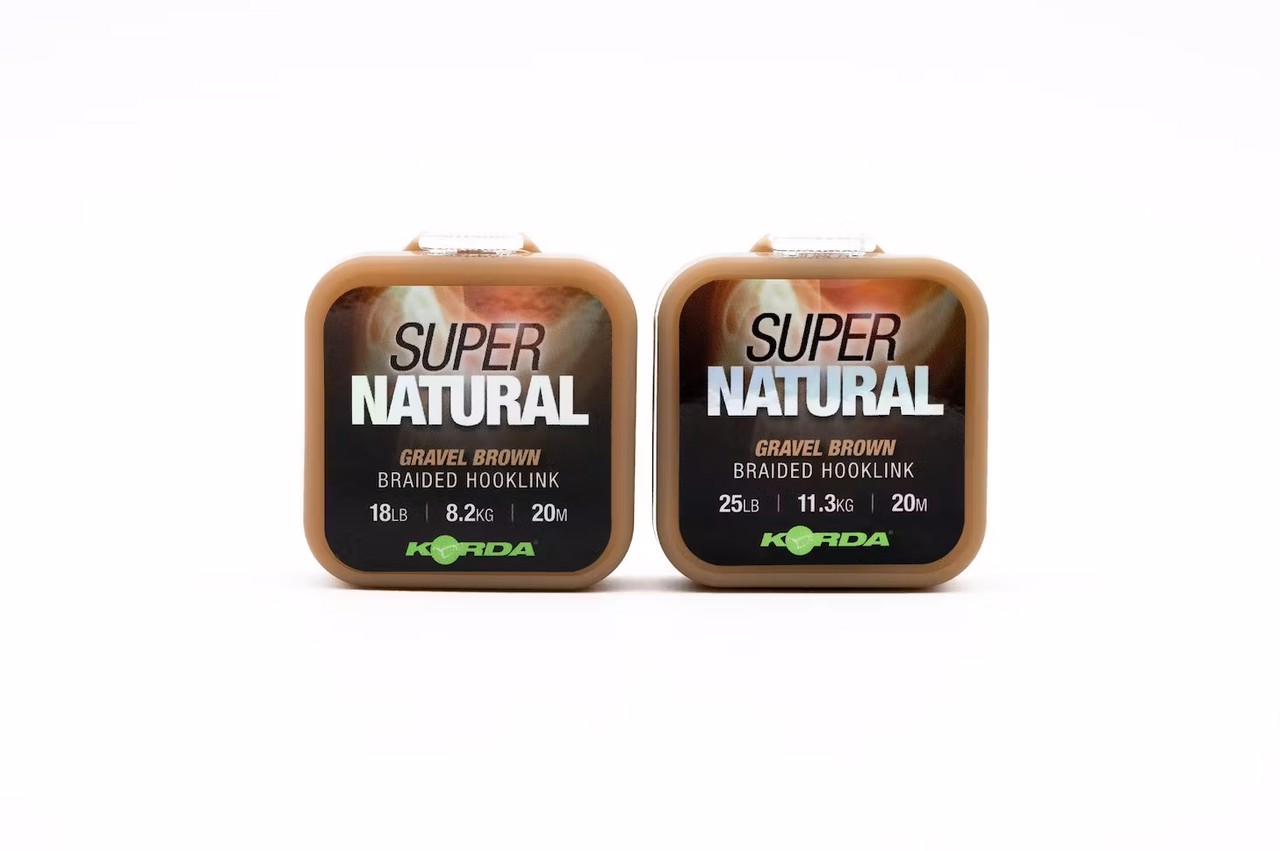 Повідцевий матеріал Korda Super Natural Gravel Brown 18lb