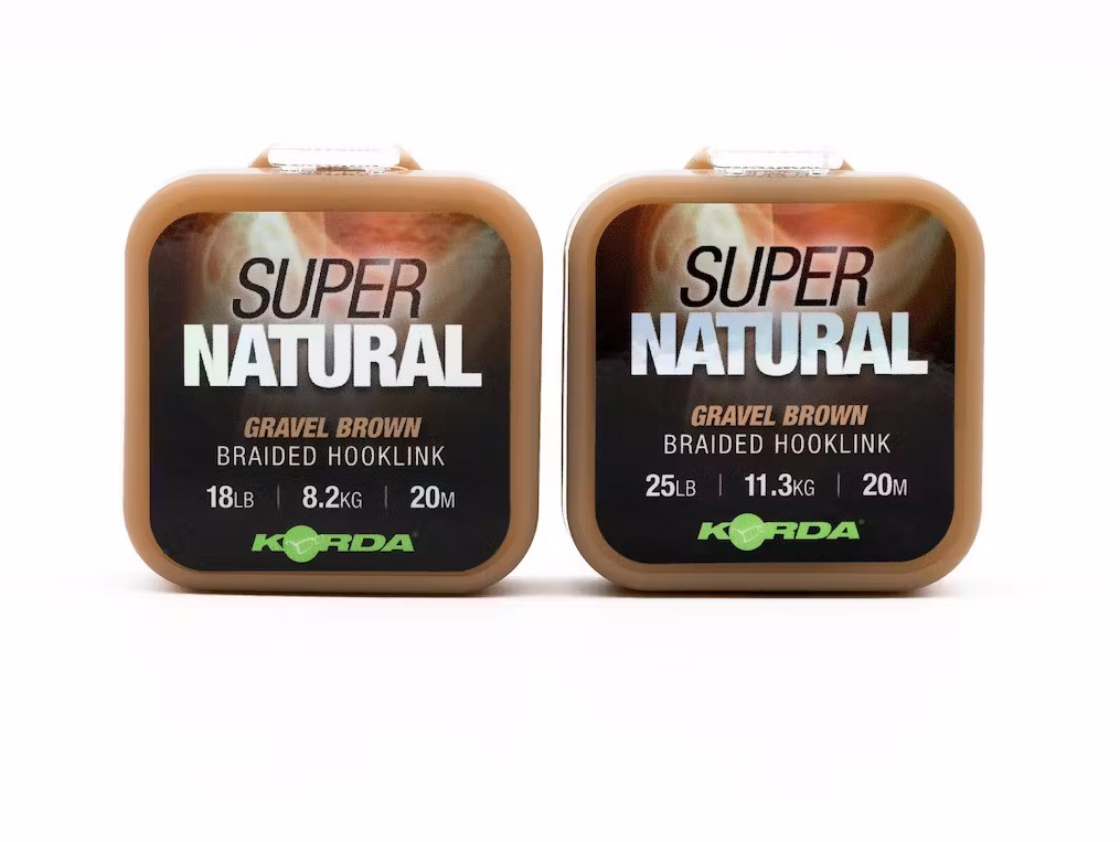 Повідцевий матеріал Korda Super Natural Gravel Brown 25lb