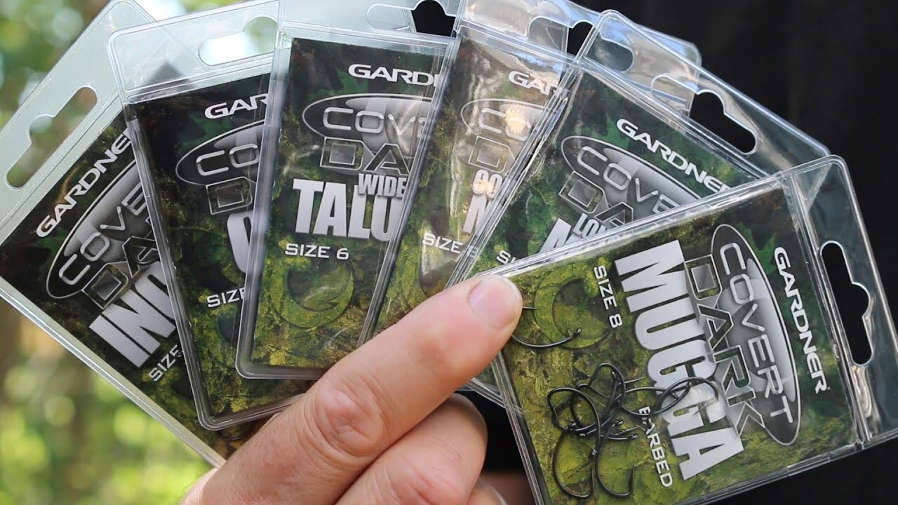 Гачок короповий Gardner Covert Dark Mugga hooks barbed SIZE 10