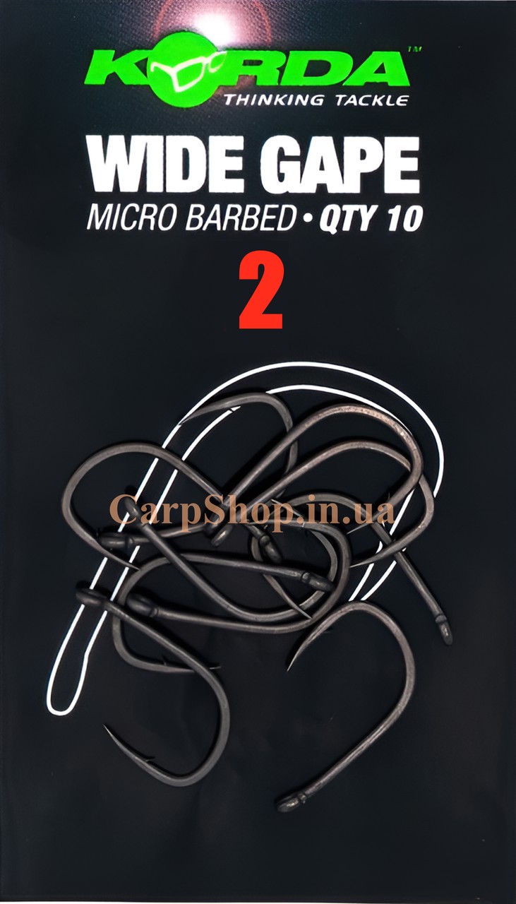 Гачки Korda Wide Gape №2