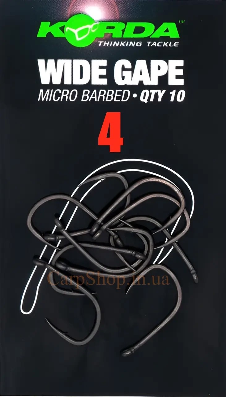 Гачки Korda Wide Gape №4