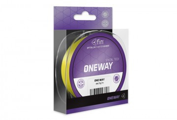 Шнур спінінг Line FIN One Way 125m / жовтий 0,12 mm 2,9kg